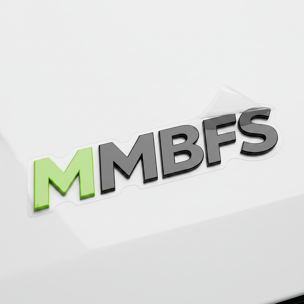 MMBFS 3D Dekal – Premium Puffig Loga